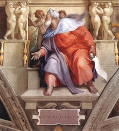 Prophet Ezekiel by Michelangelo