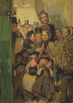 Punch and Judy by Arthur Boyd Houghton