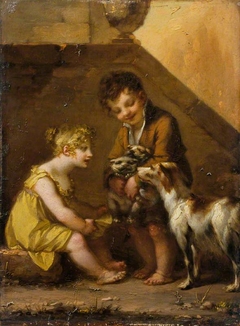 Puppies by Pierre-Paul Prud'hon