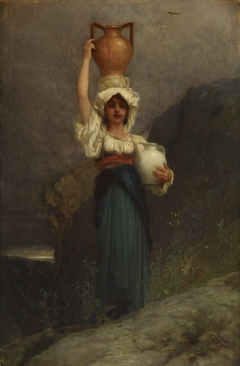 Returning from the Well by Ernest Hébert