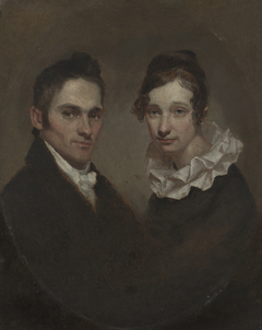 Reverend (1789-1869) and Mrs. Hiram Bingham (Sybil Mosely, d. 1848) by Samuel Morse