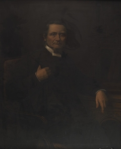 Reverend John Thomas DD, 1821-1892 by Anonymous