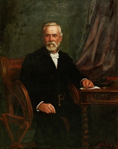 Reverend Thomas Rees (1825–1908) by Anonymous