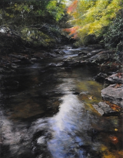 River at Lady Bagots by Harry Robertson