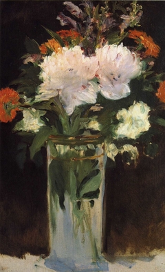 Roses et lilas by Edouard Manet