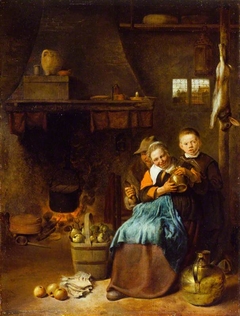 Rustic Courtship by Pieter Jacobsz Duyfhuysen