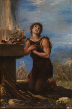 Sacrificio de Abel by Juan Antonio de Frías y Escalante