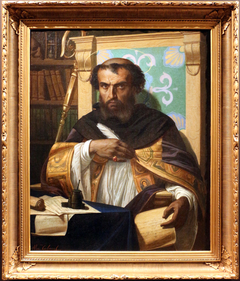 Saint Augustine in His Study by Alexandre Cabanel