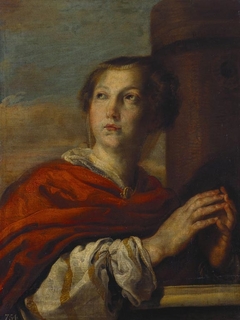 Saint Barbara by Domenico Fetti