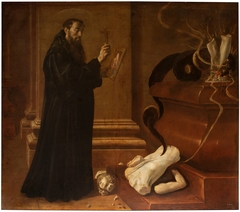 Saint Benedict destroying Idols by Juan Rizi