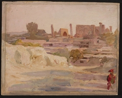 Samarkand – overall view. From the journey to Turkestan by Jan Ciągliński