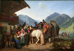 Sankt Leonhardsfest in Fischhausen am Schliersee by Peter von Hess