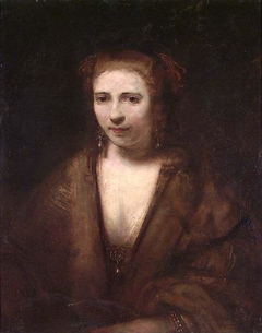 Saskia. Copy after Rembrandt by Hans Heyerdahl