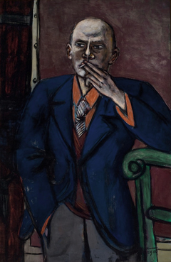 Self-Portrait 1950 by Max Beckmann