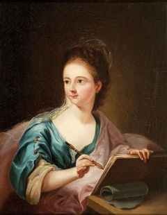 Self-portrait by Aimée Duvivier