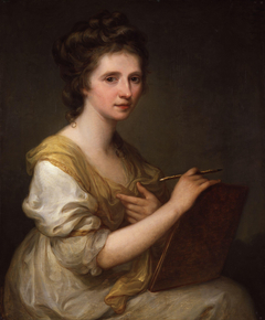 Self-portrait by Angelica Kauffman