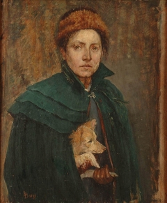 Self-portrait by Louise Catherine Breslau