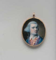 Self-portrait miniature by John Singleton Copley