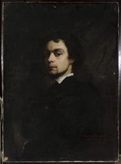 Self-portrait by Wandalin Strzałecki