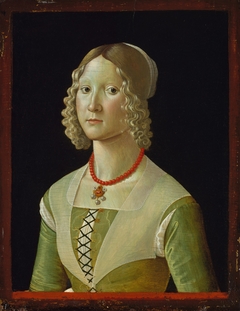 Selvaggia Sassetti (born 1470) by Davide Ghirlandaio