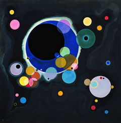 Several Circles by Wassily Kandinsky