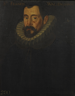 Sir Francis Walsingham (1530?-1590) by After John de Critz the Elder