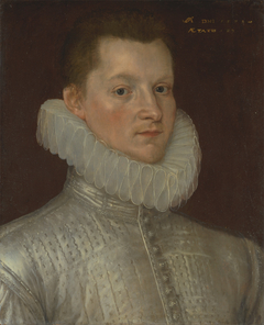 Sir John Smythe of Westenhanger, Kent (1557–1608) by Cornelis Ketel