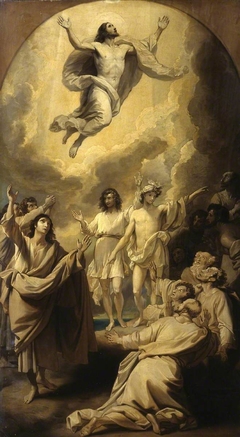 Sketch for ‘The Ascension’ by Benjamin West