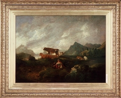 Snowdon by Julius Caesar Ibbetson