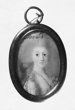 Sofia Magdalena, 1746-1813, drottning av Sverige (enligt Gripsholmsinventariet Sofia Albertina) by Anton Ulrik Berndes