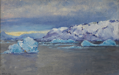 South Point, Bowdoin Bay, Greenland, October 2, 1893 by Frank Wilbert Stokes