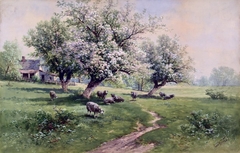 Spring Landscape by Carl Weber