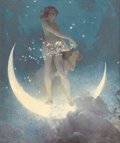 Spring Scattering Stars by Edwin Blashfield