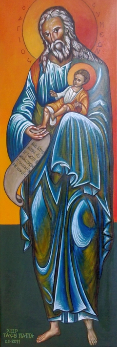 St. Simeon by Tasso Pappas