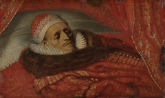 Stadtholder Prince Maurice Lying in State by Adriaen van de Venne