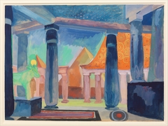 Stage Design for Cleopatra by Robert Delaunay