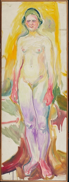 Standing Nude by Edvard Munch