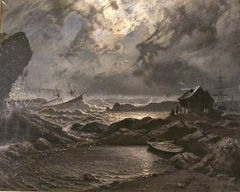 Storm Night by Knud Baade