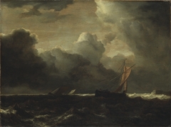 Stormy Sea by Jacob van Ruisdael