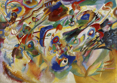 Studie zu Komposition VII (Entwurf 2) by Wassily Kandinsky