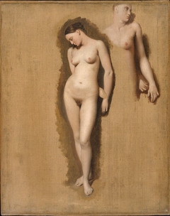 Study for Roger Freeing Angelica by Jean-Auguste-Dominique Ingres