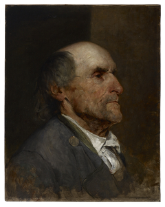 Study Head (Old Man) by Samuel G. Richards