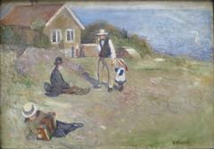 Sunday in Åsgardstrand by Edvard Munch