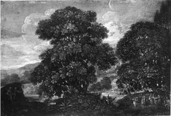 Taufe Christi (Nachfolger) by Adam Elsheimer