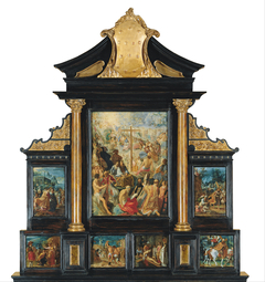 The Altarpiece of the Exaltation of the True Cross by Adam Elsheimer