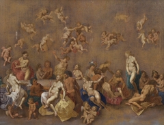 The Banquet of the Gods by Cornelius van Poelenburgh