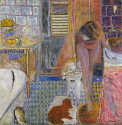 The Bathroom by Pierre Bonnard