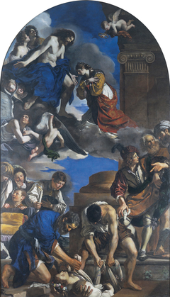 The Burial of Saint Petronilla by Guercino