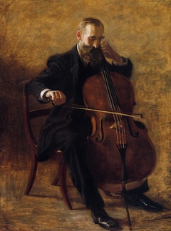 The Cello Player by Thomas Eakins