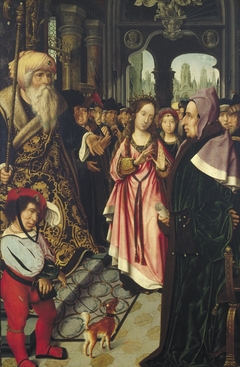 The Dispute of Saint Catherine of Alexandria by Jan Provoost